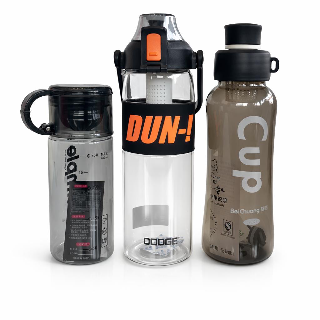 Garrafa Reutilizável em Plástico Livre de BPA